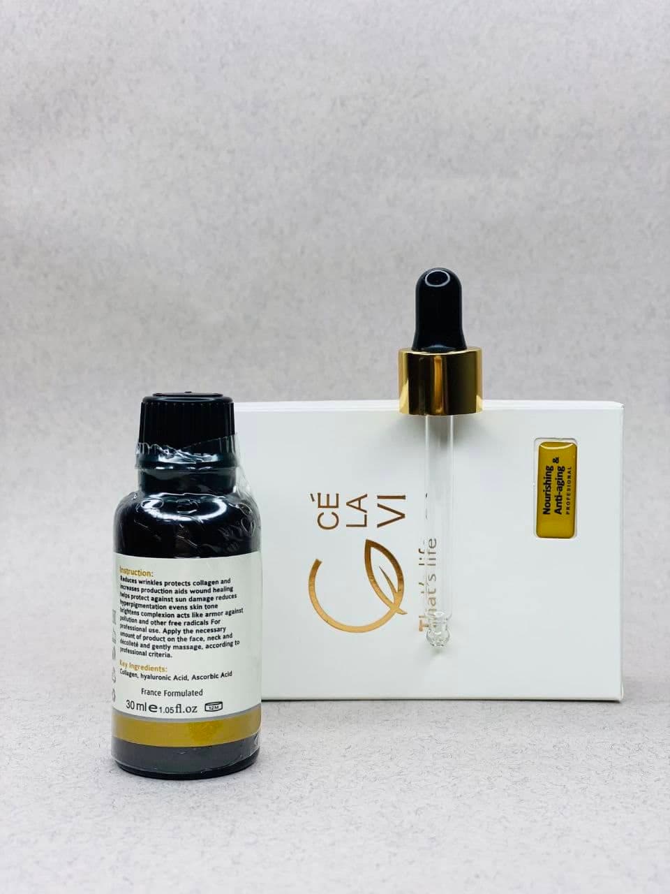 سرم جوانساز anti aging ضد پیری برند سلاوی اصل فرانسه — تصویر ۳