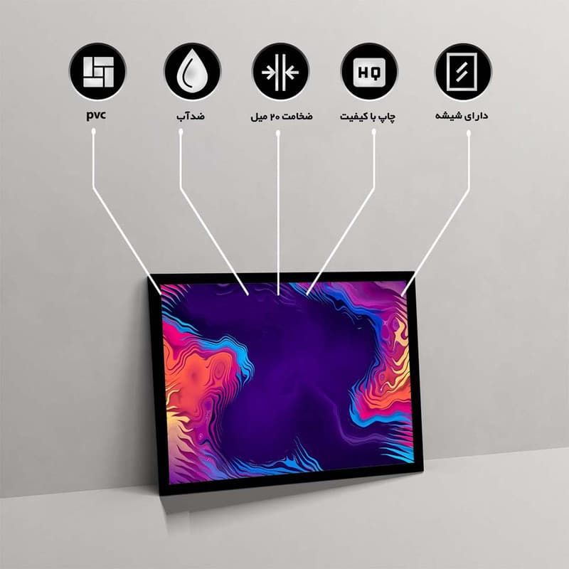 تابلو مدل color confusions کد F-11032 — تصویر ۲