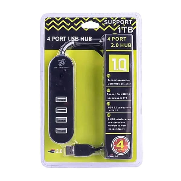 هاب 4 پورت X4TECH USB مدل X402 — تصویر ۲