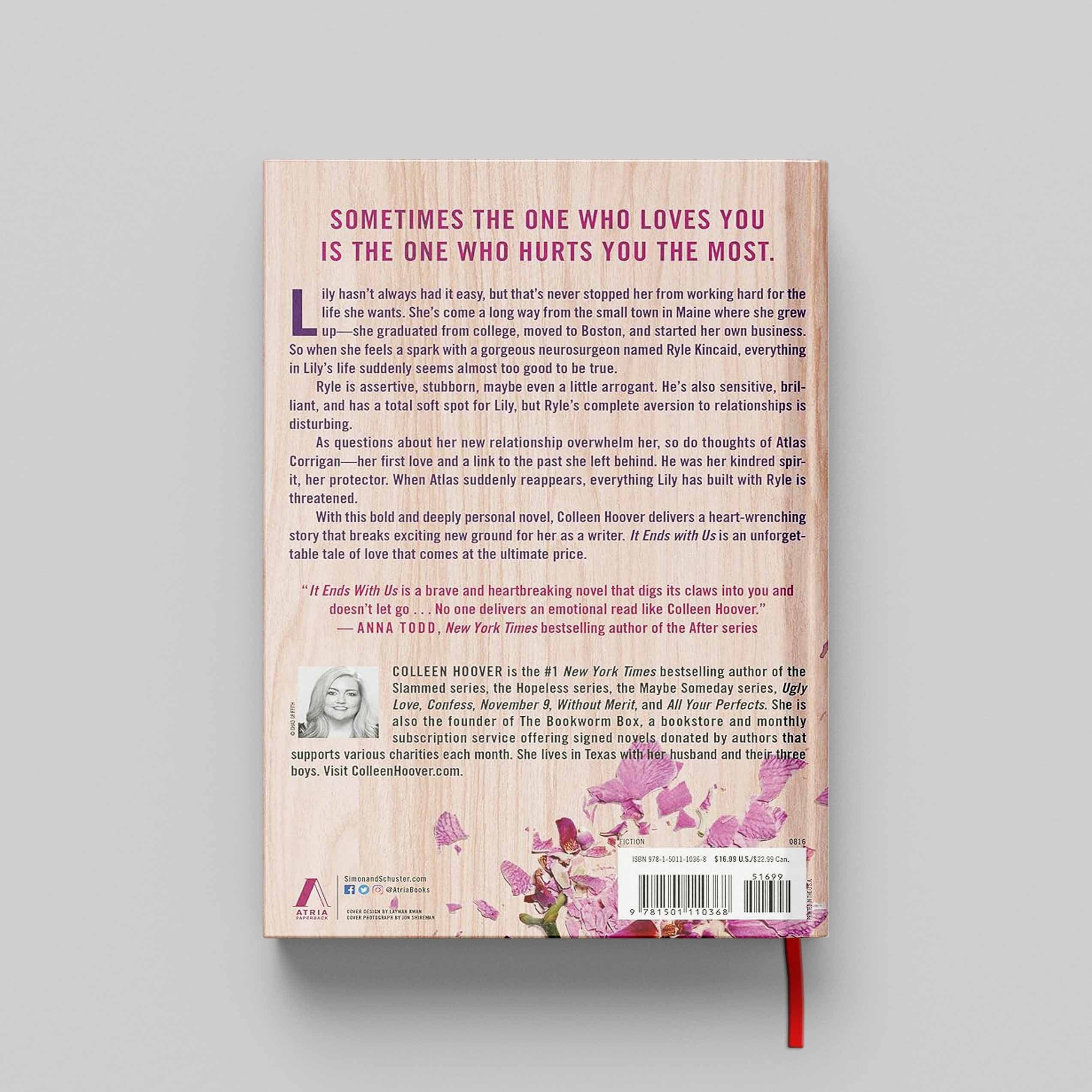 کتاب It Ends with Us جلد سخت (HARDCOVER) — تصویر ۲