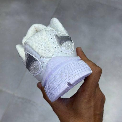 کفش کتونی زنانه نایک وی فایو آر ان آر سفید سیلور Nike V5 RNR White Metallic Silver — تصویر ۴