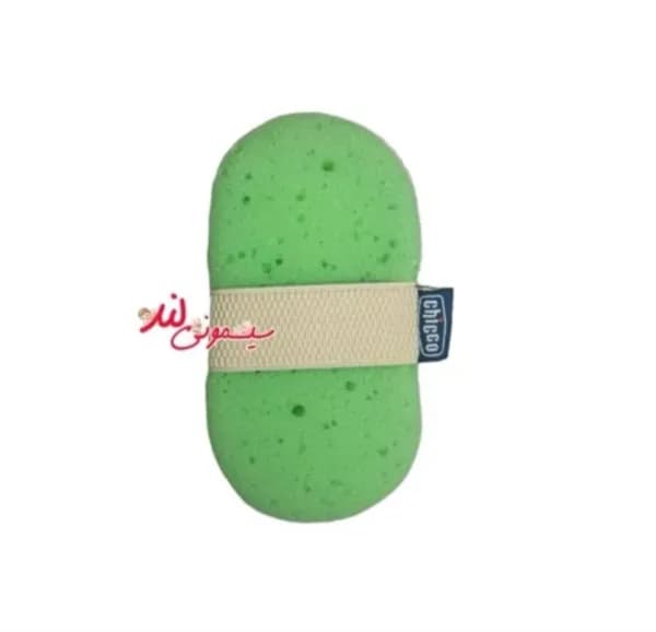 لیف اسفنجی طبیعی حمام مناسب نوزاد طرح چیکو — تصویر ۵