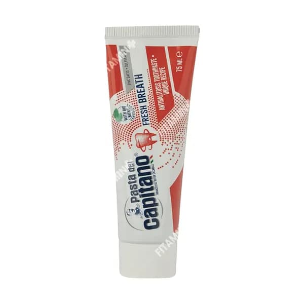 خمیر دندان پاستا دل کاپیتانو مدل Fresh Breath حجم 75 میلی لیتر