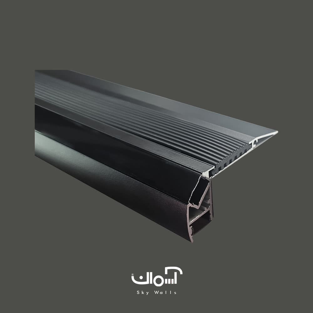 ترمز پله LED دار دو ردیفه 8.5 سانتی