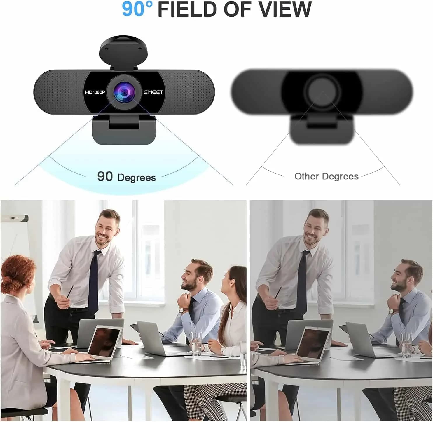 وبکم EMEET مدل C960 با کیفیت 1080P — تصویر ۷
