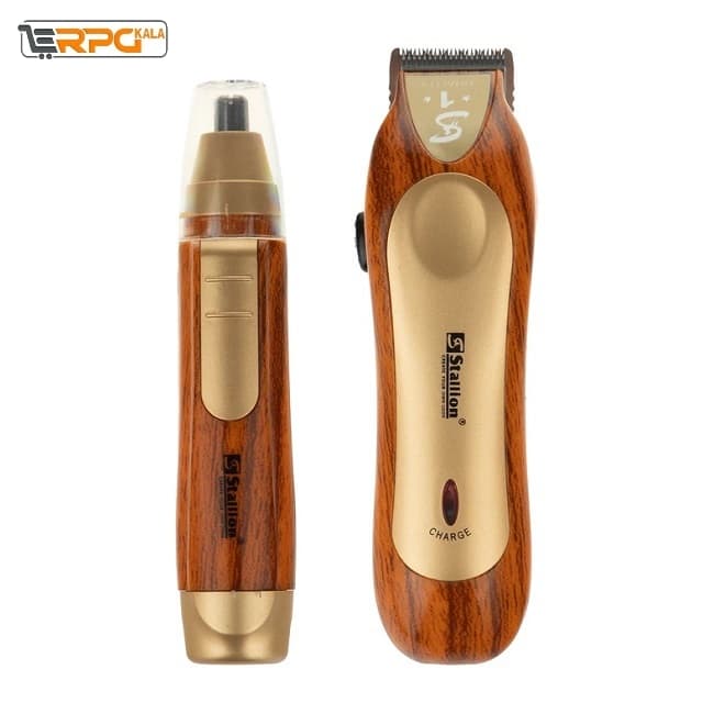 ماشین اصلاح موی صورت استالیون مدل HT-2103 به همراه موزن گوش و بینی
