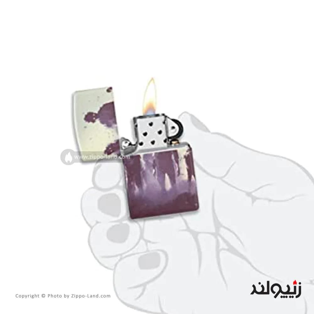 فندک زیپو مدل Zombie Design کد 49807 — تصویر ۳