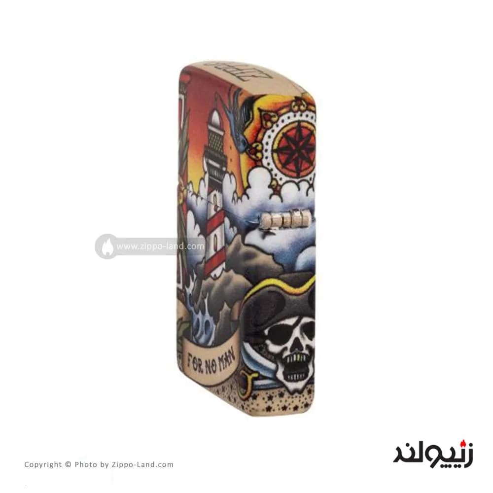 فندک زیپو مدل Nautical Tatto Design کد 49532 — تصویر ۶