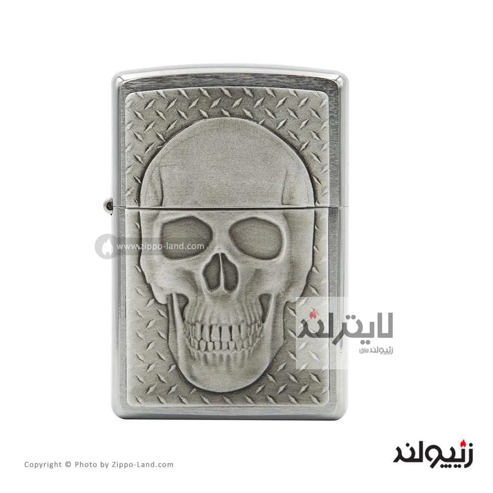 فندک زیپو مدل Skull With Brain Surprise کد 29818