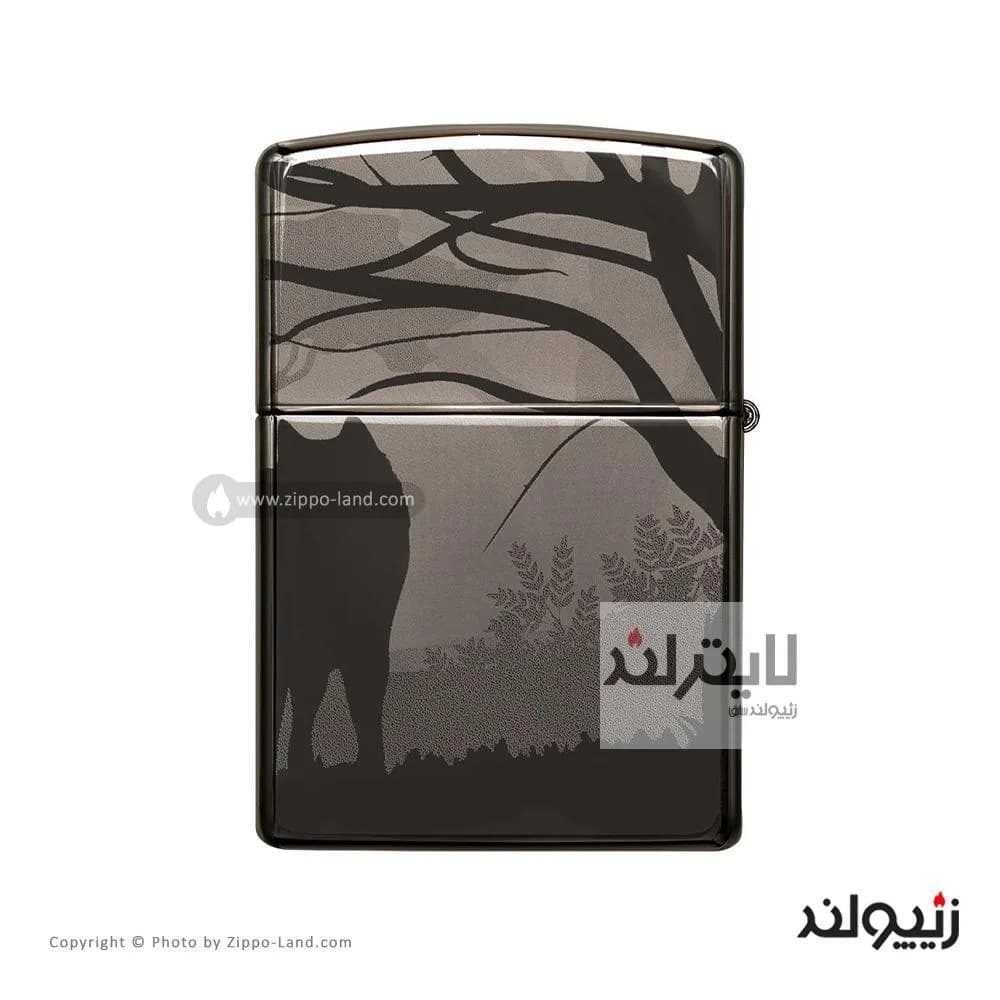 فندک زیپو مدل Wolves Design کد 49188 — تصویر ۲