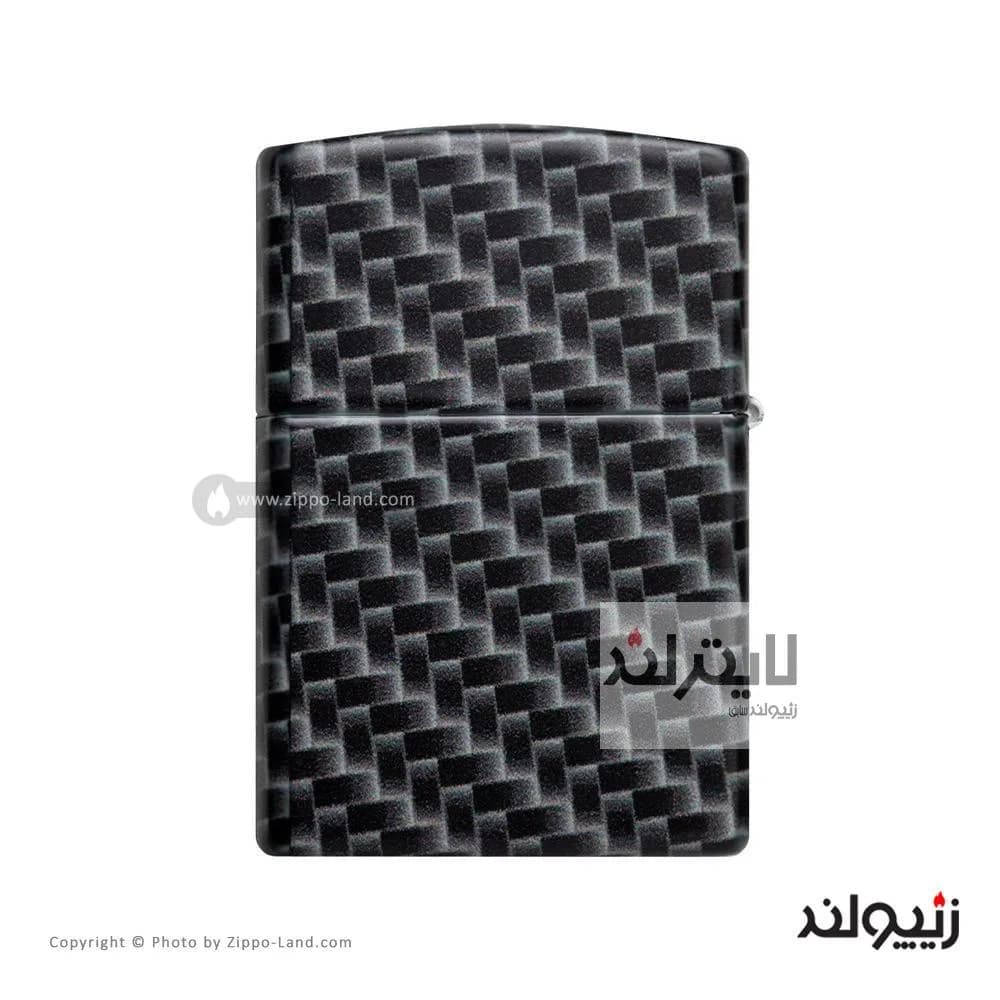 فندک زیپو مدل Carbon Fiber Design کد 49356 — تصویر ۲