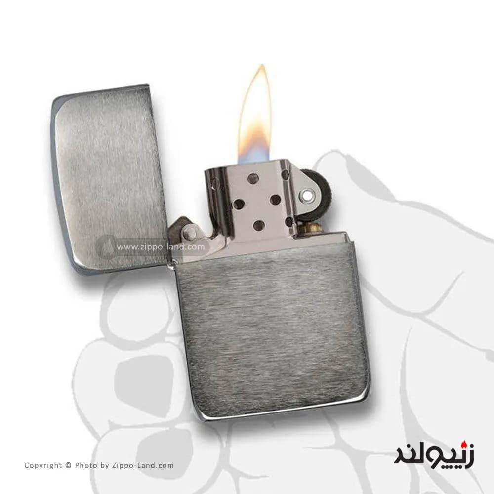 فندک زیپو مدل Black Ice 1941 Replica کد 24096 — تصویر ۳