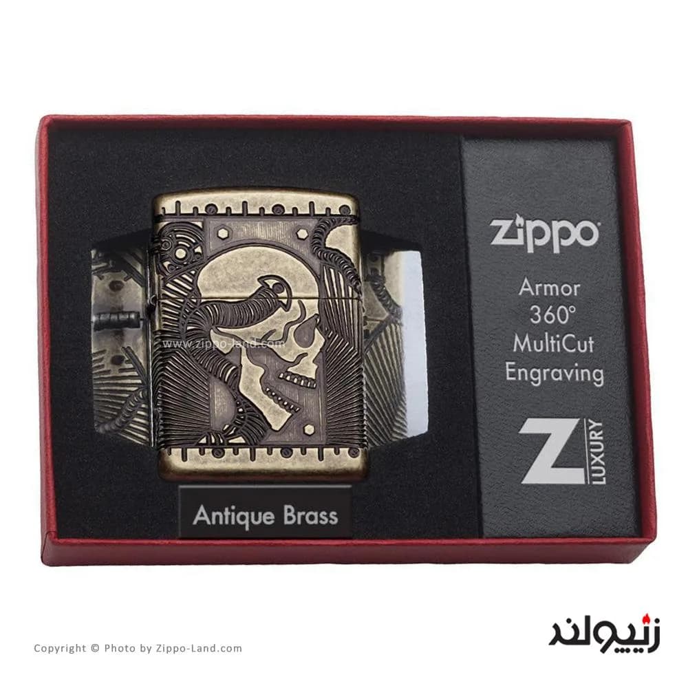 فندک زیپو مدل Steampunk کد 29268 — تصویر ۴