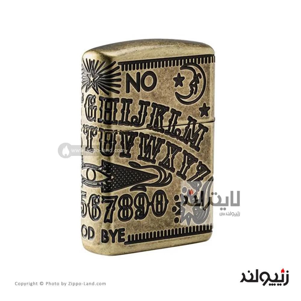 فندک زیپو مدل Ouija Board Design کد 49001 — تصویر ۲