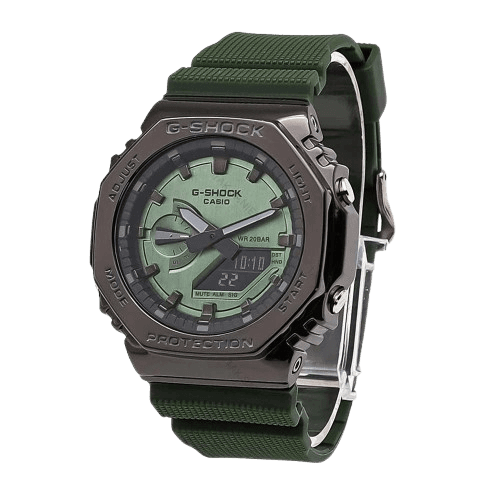 ساعت جی شاک GM2100H مردانه سبز مشکی G-Shock-5832-G — تصویر ۲