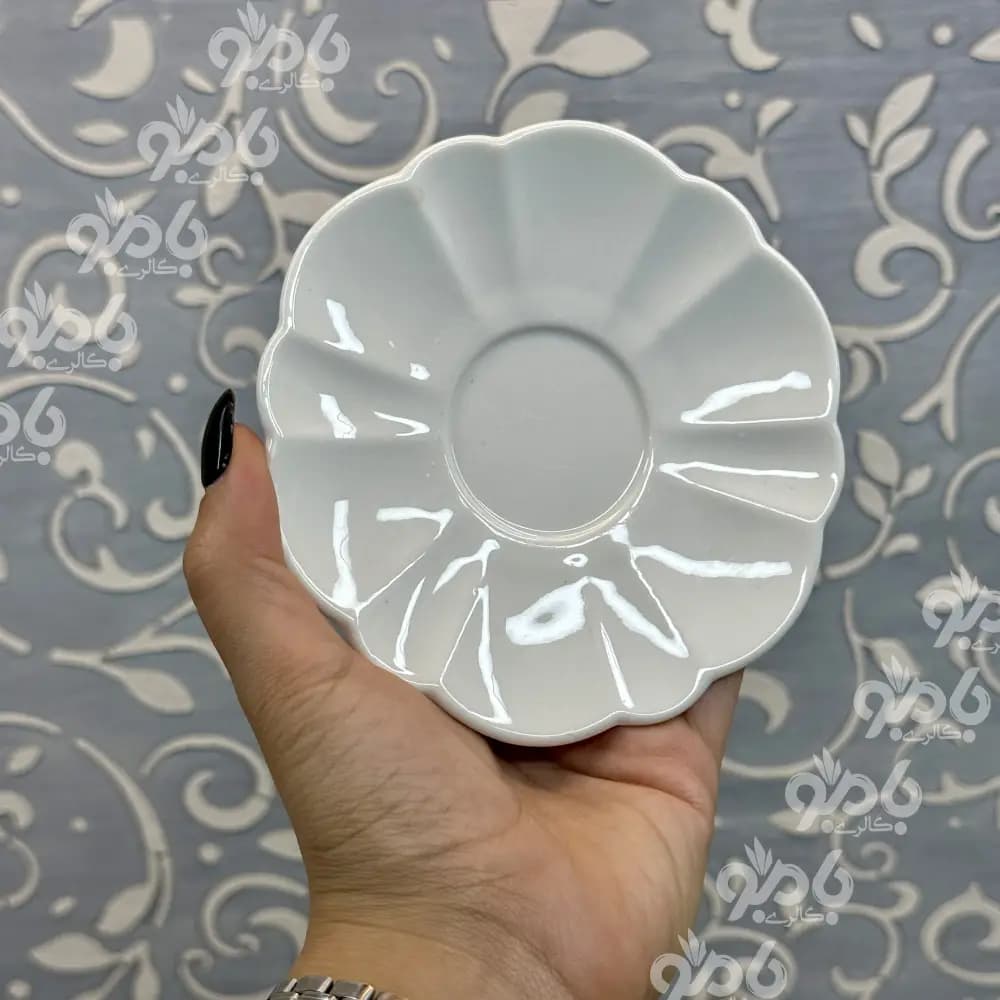 فنجان نعلبکی 13سانت قهوه خوری کد 219 — تصویر ۳