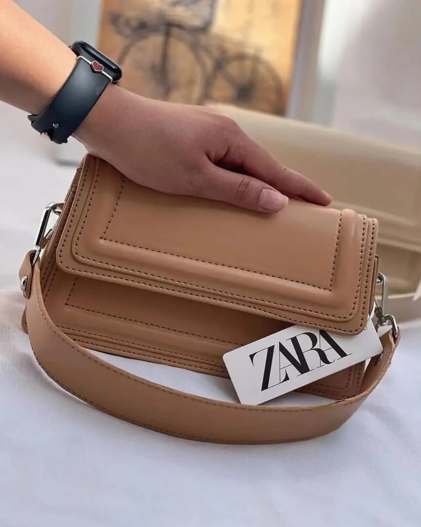 کیف دو دوخت چرم مصنوعی 1192 — تصویر ۲