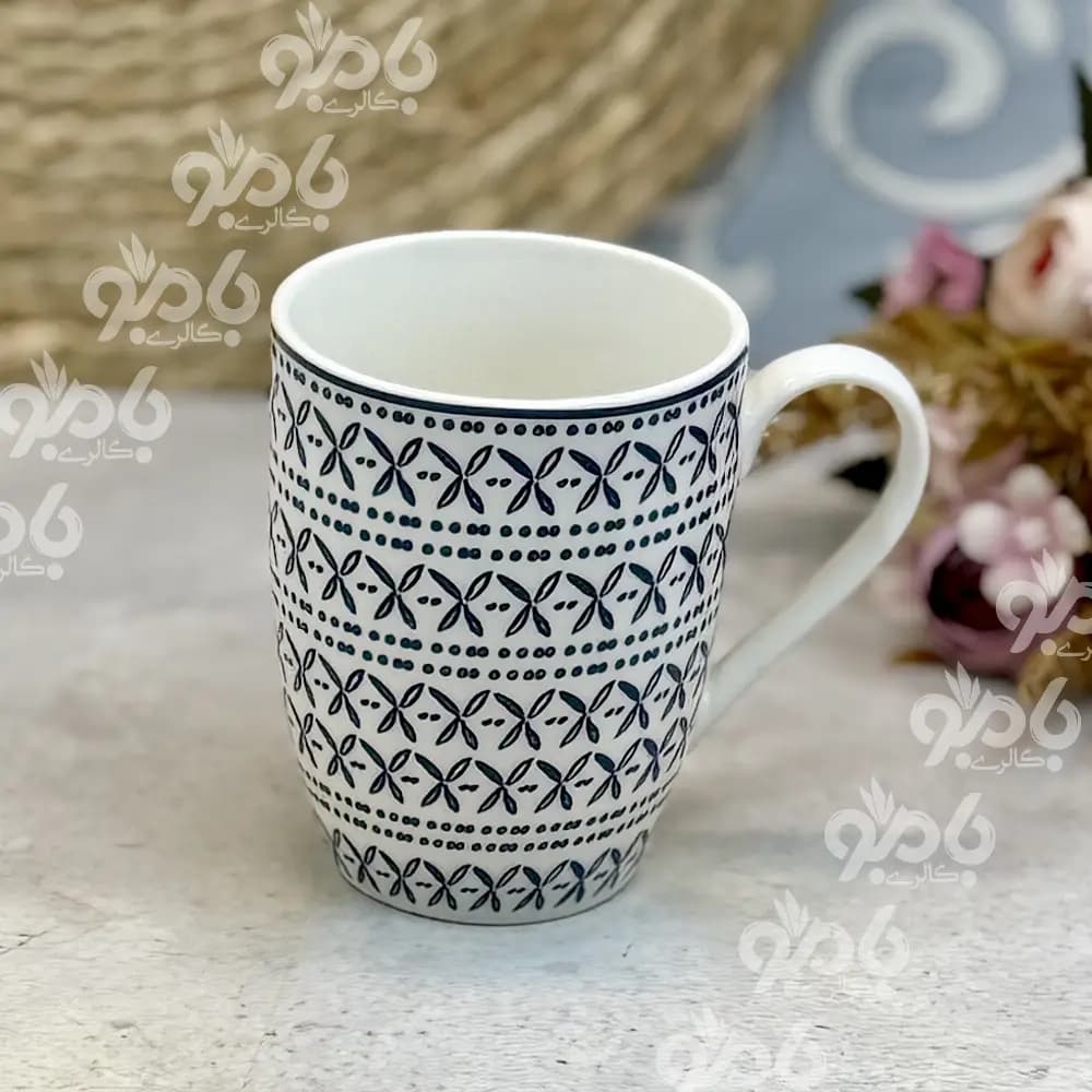 ست آبی لیوان مخروط ایکس کد96