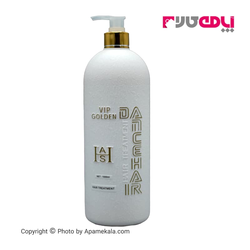 ماسک مو دنس هیر مدل VIP Golden حجم 1000 میل — تصویر ۳