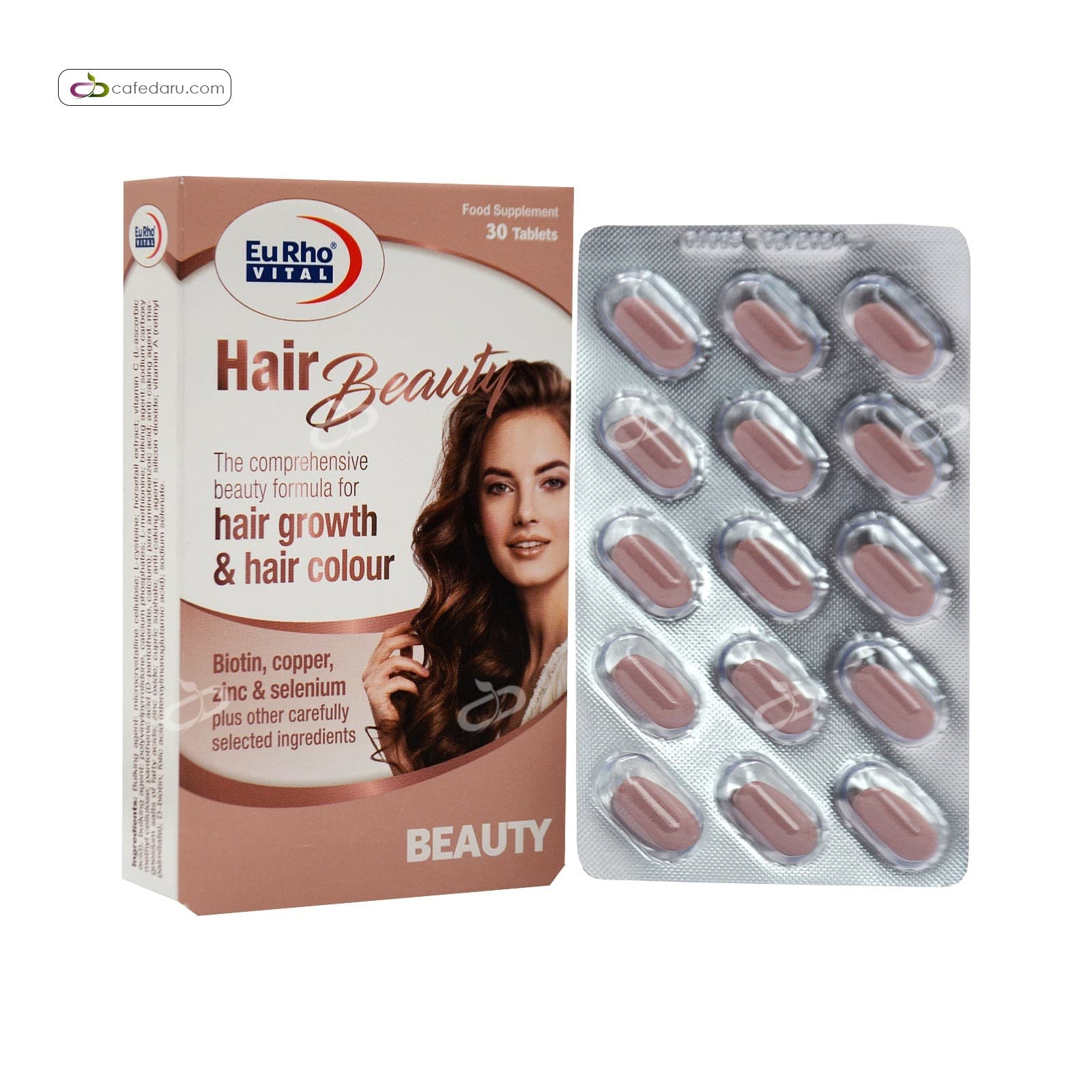 قرص هیر بیوتی Eurho Vital Hair Beauty — تصویر ۳