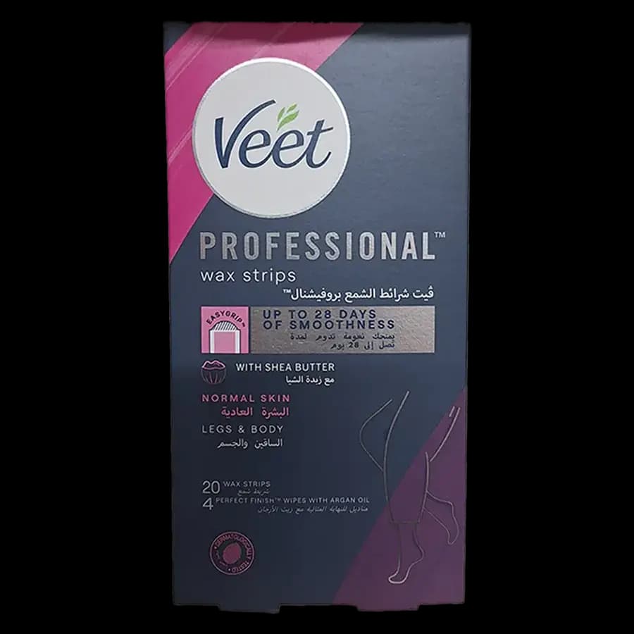 نوار موبر ویت Veet فرانسوی مخصوص پوست معمولی 20 عددی