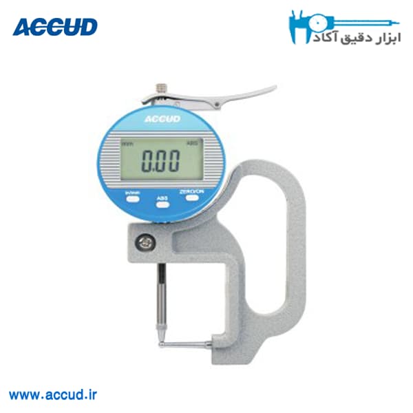 ضخامت سنج دیجیتال فک کروی 10-0 میلیمتر Accud (اکود با گارانتی شرکتی) مدل 461-010-11