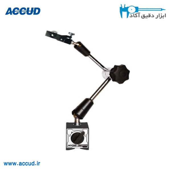 پایه ساعت مگنتی مفصلی تمام استیل قدرت 100کیلو Accud (اکود با گارانتی شرکتی) مدل 282-100-01