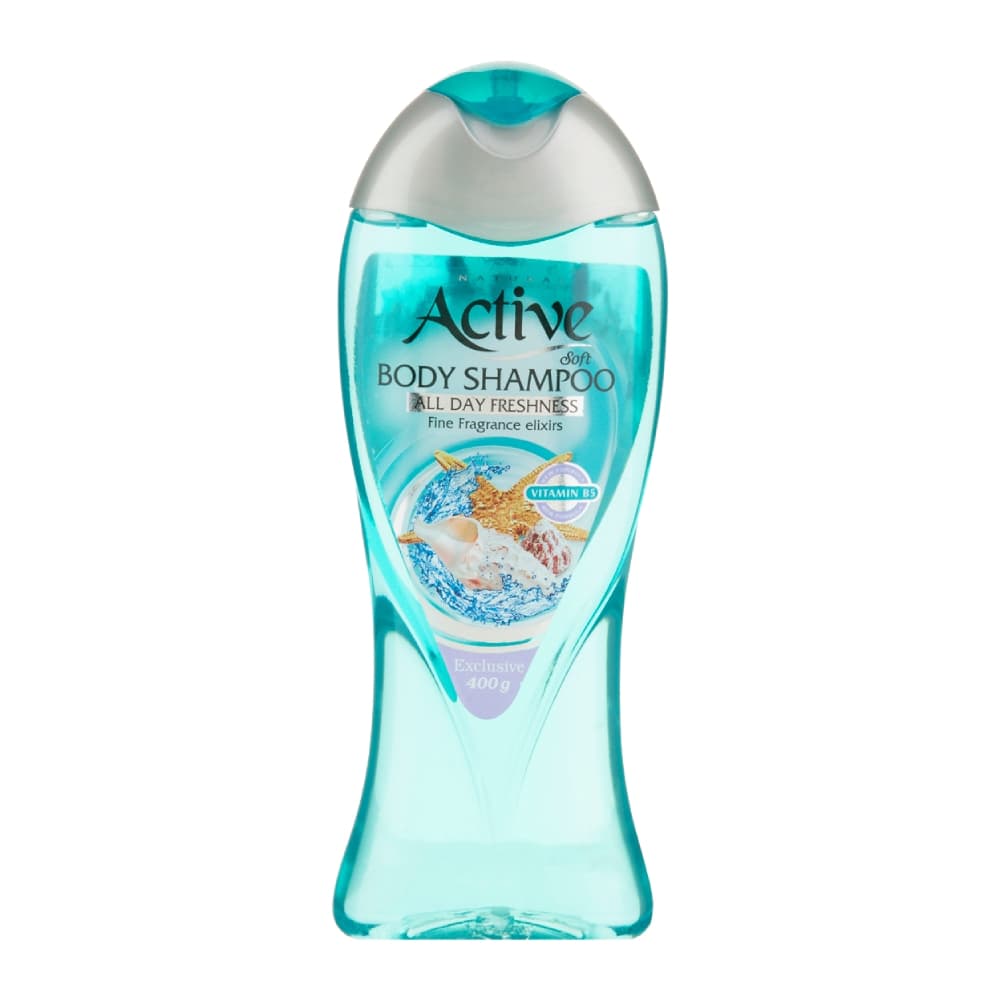 شامپو بدن اکتیو سری Mineral مدل Blue حجم 400 گرم — تصویر ۲