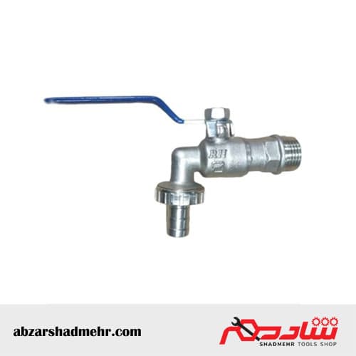 شیر آبی دسته گازی فولادی 3/4