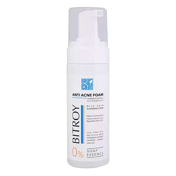 فوم شستشو صورت بیتروی مدل anti acne حجم 150 میلی لیتر — تصویر ۲