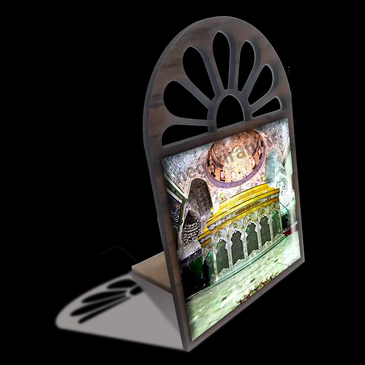 تندیس کاشی پنجره ای ضریح امام حسین (ع) مدل 2F 15 — تصویر ۳
