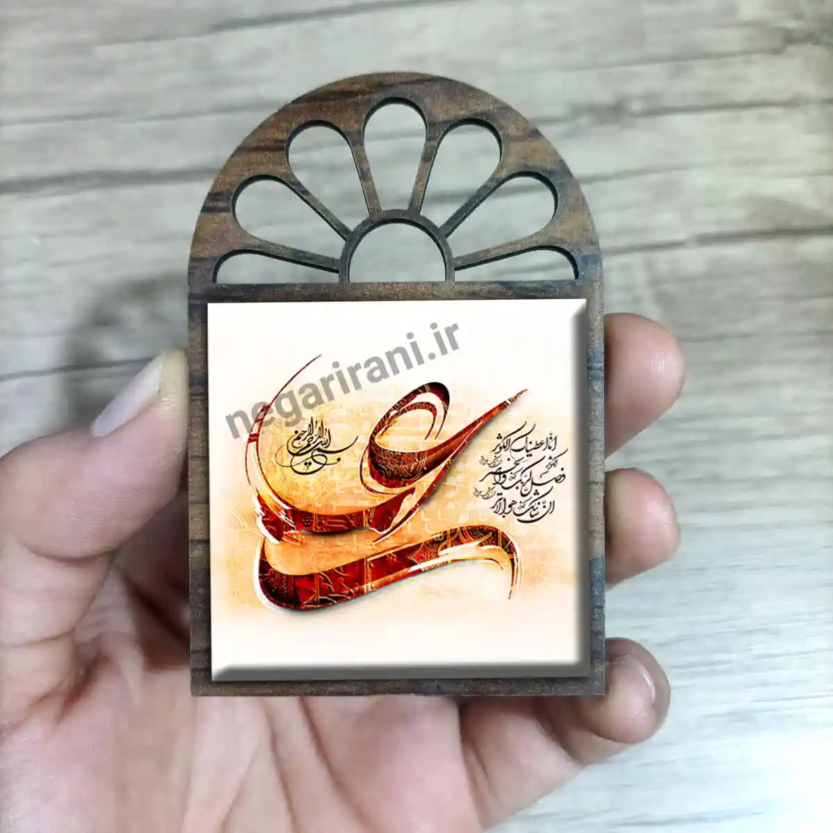 تندیس کاشی پنجره ای علی 2D 20 — تصویر ۲