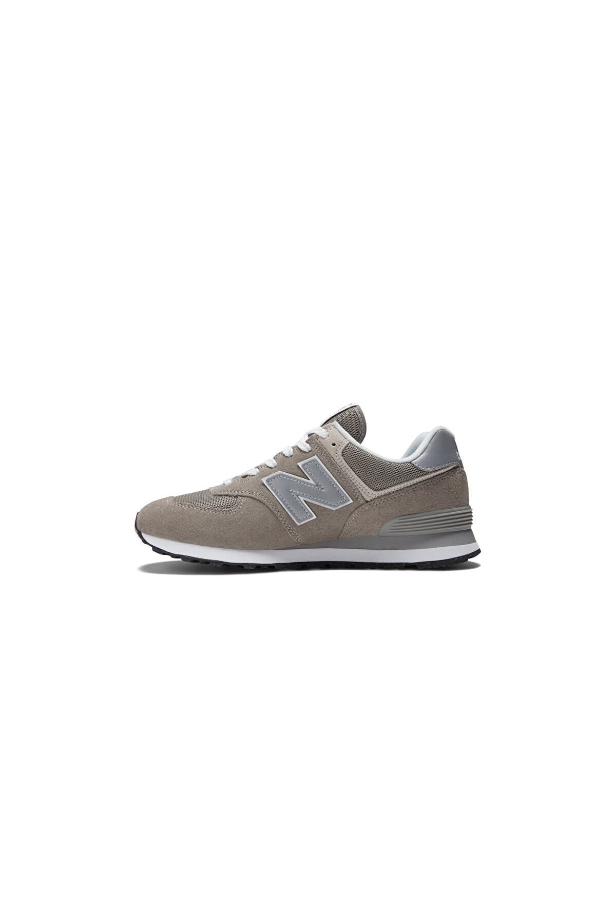کفش اسنیکر نیو بالانس مردانه پارچه خاکستری بیسیک راسته کژوال/روزمره | New Balance ML574EVG ID — تصویر ۲