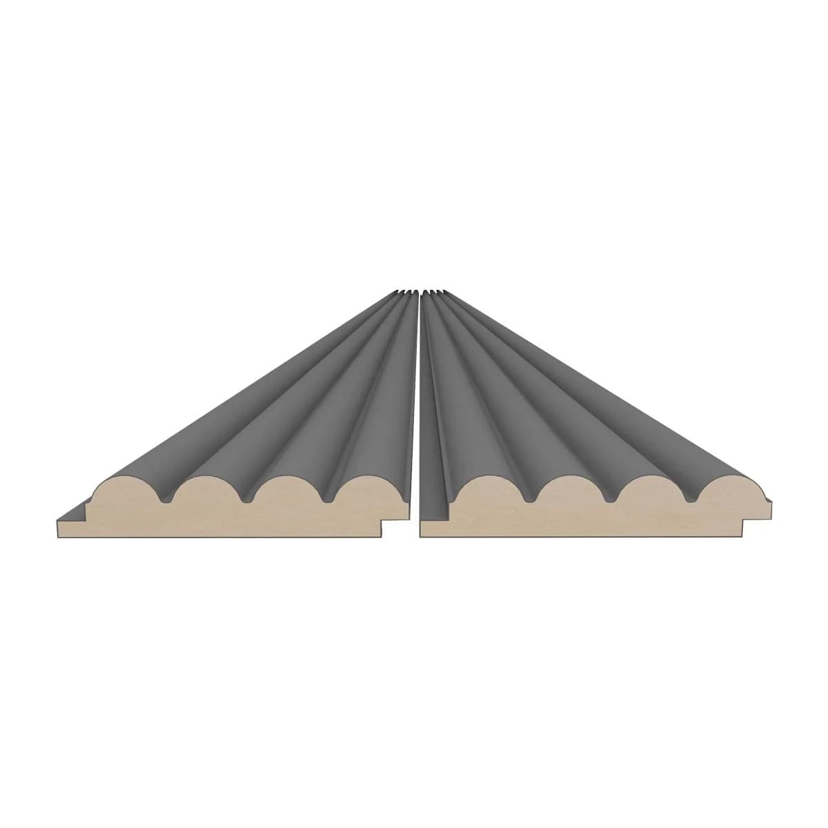 پروفیل MDF دیواری AGT مدل LB-3845 کد 734 — تصویر ۴