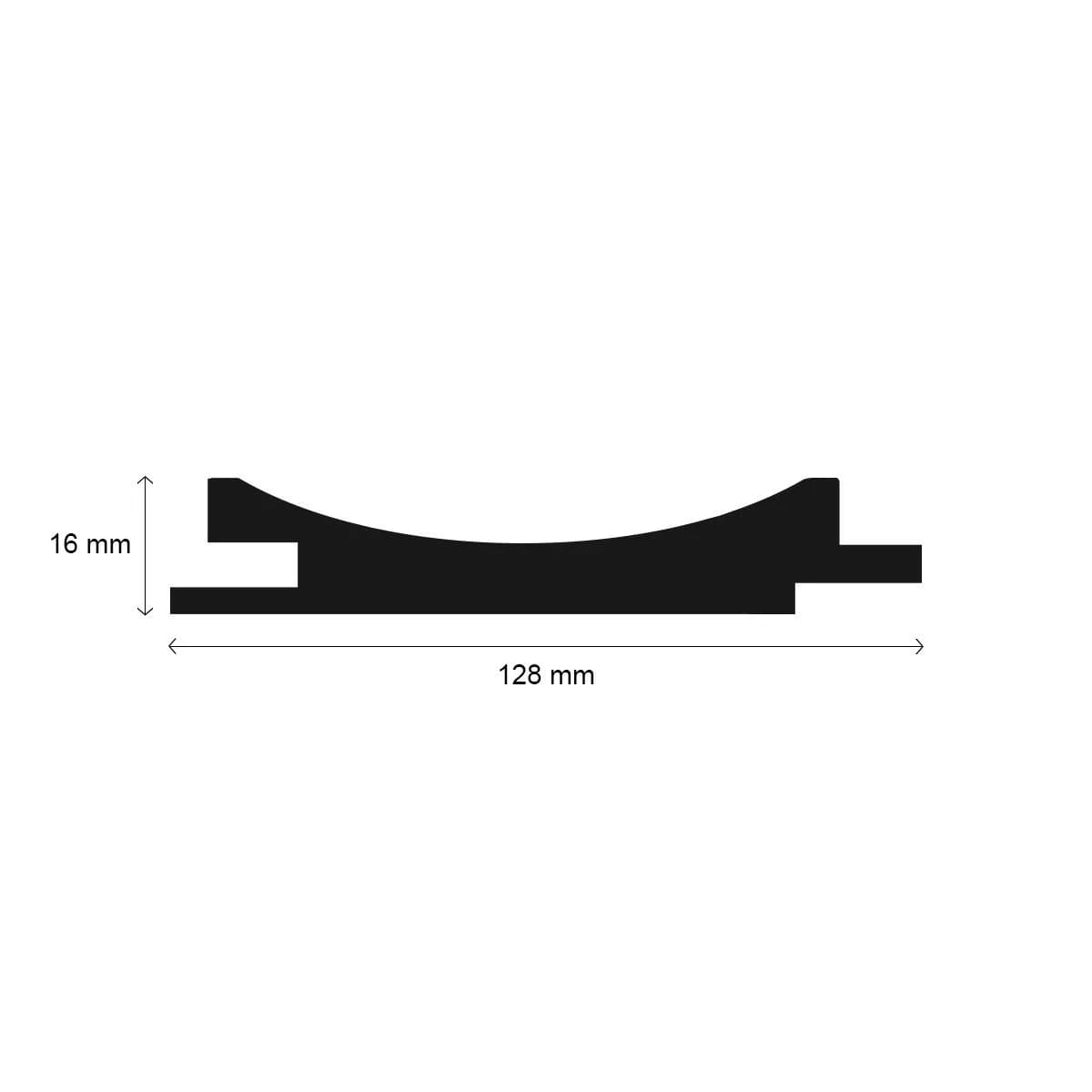 پروفیل MDF دیواری AGT مدل LB-3846 کد 3041 — تصویر ۵