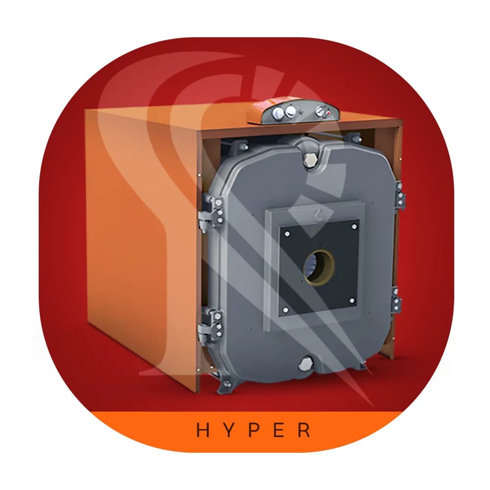 دیگ چدنی شوفاژ 15 پره | ام آی تری | مدل HYPER