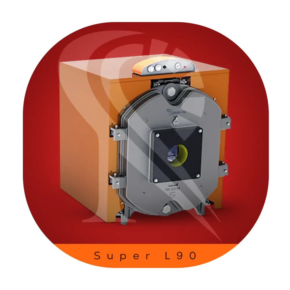 دیگ چدنی شوفاژ 8 پره | ام آی تری | مدل Super L90