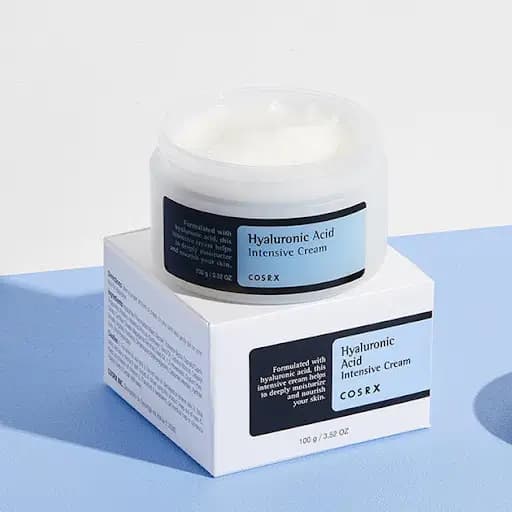کرم آبرسان و مرطوب کننده فشرده هیالورونیک اسید کوزارکس 100 میل COSRX Hyaluronic Acid Intensive Cream — تصویر ۲