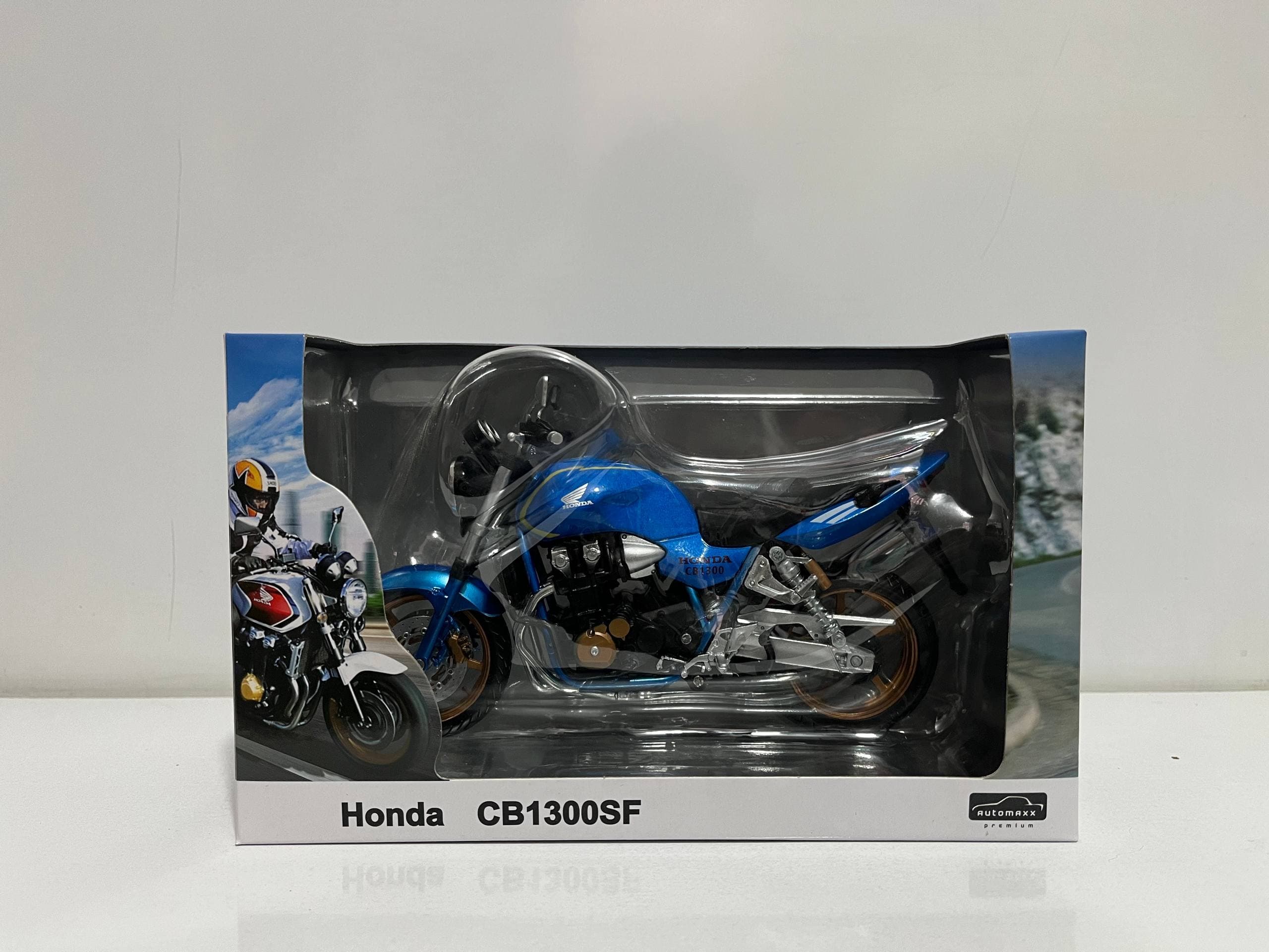 ماکت موتور cb1300 رنگ آبی رویال