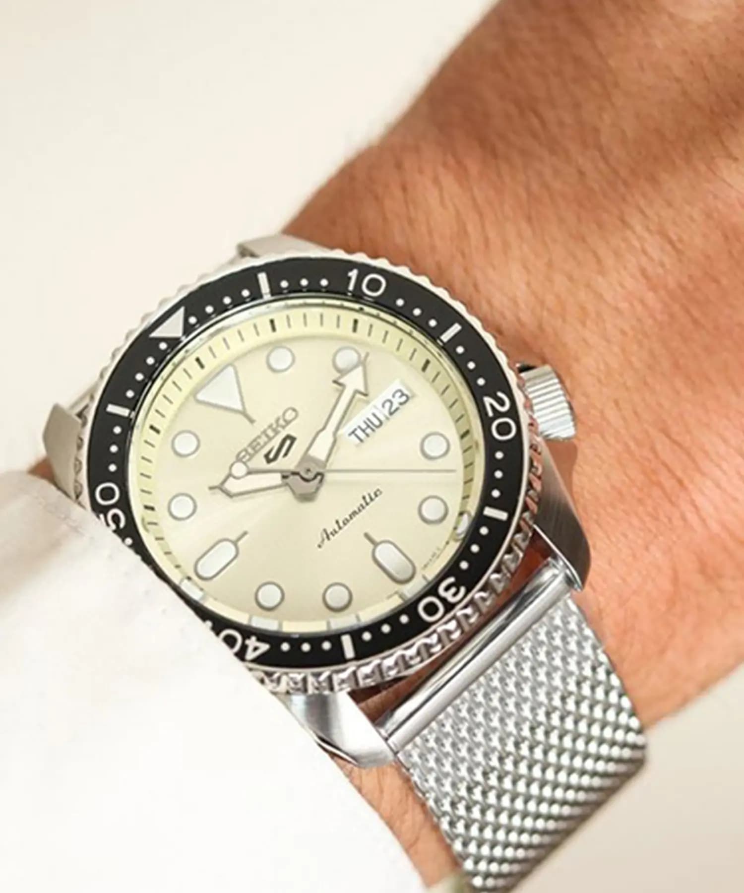 ساعت مچی مردانه اصل سیکو (seiko) زیرمجموعه سیکو 5 مدل SRPE75K1 — تصویر ۲