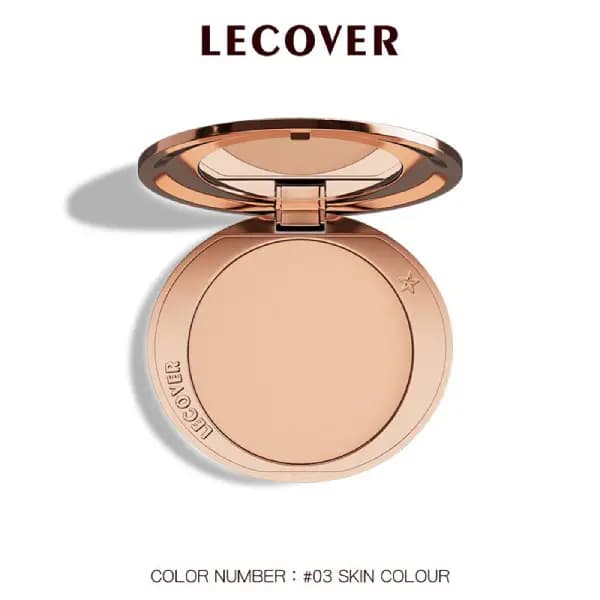 پنکک پودری کنترل چربی و ماتکننده لیکاور Lecover Oil Control Matte Powder — تصویر ۳