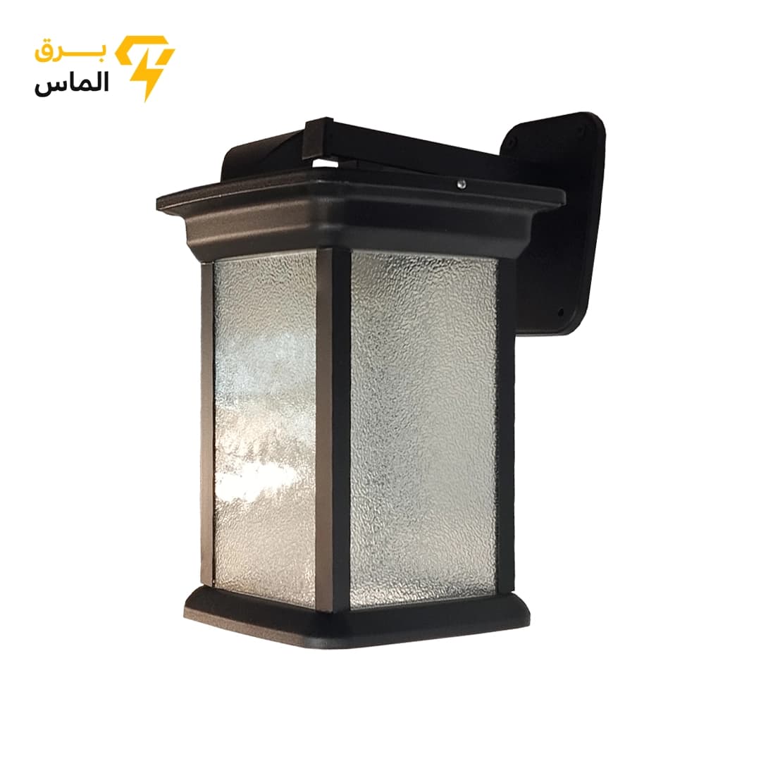 چراغ حیاطی روناک دیواری فلزی رنگ کوره ای / ضمانت 2 ساله — تصویر ۲