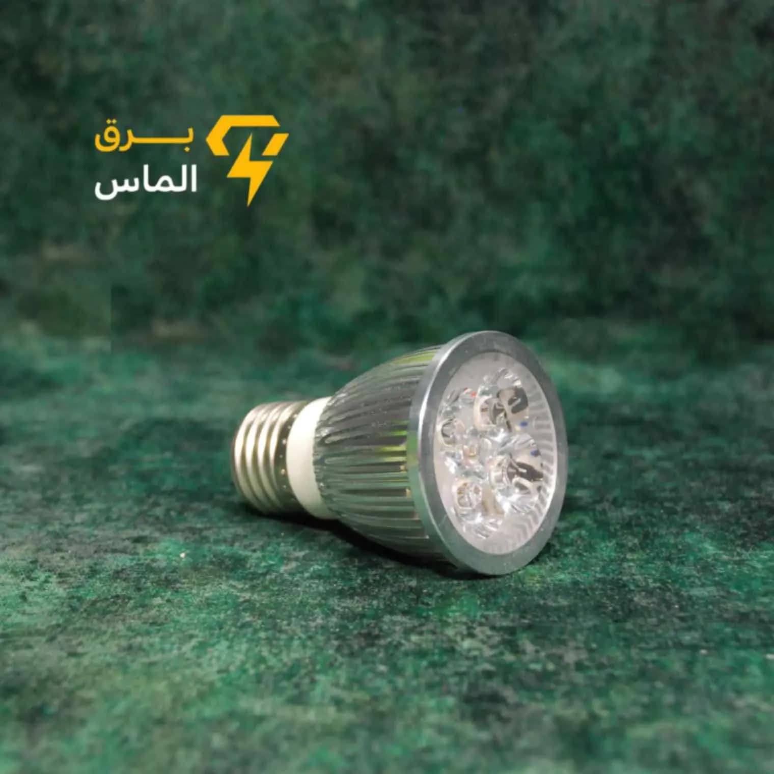 لامپ رشد گیاه 4 وات LED فول اسپکتروم 220V برند پارسانور