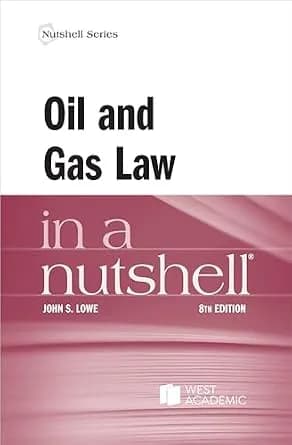 و دانلود نسخه کامل کتاب زبان اصلی Oil and Gas Law in a Nutshell (Nutshells) PDF | دانلود کتاب خارجی