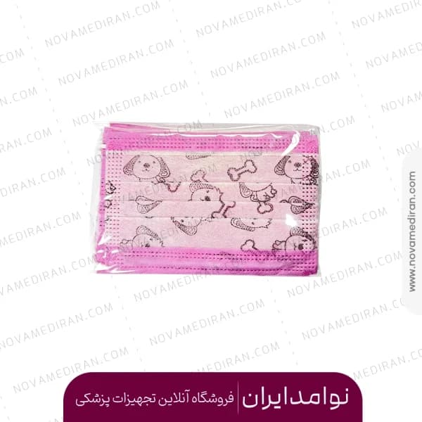 ماسک کودک برند ساینا بسته 50 عددی — تصویر ۴