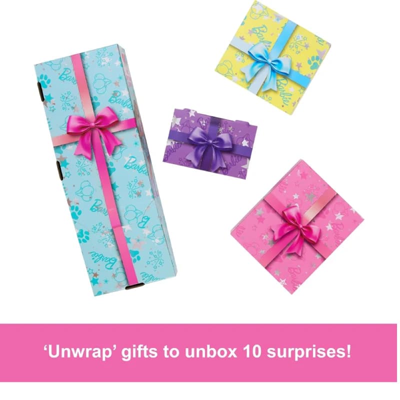 عروسک باربی party unboxed مدل my dog birthday کد JFG68 — تصویر ۴