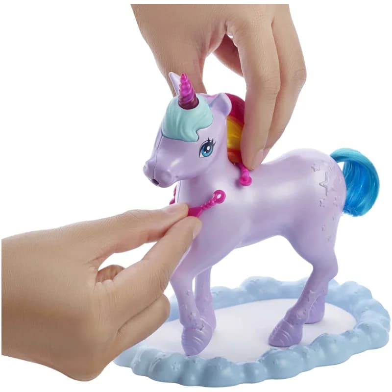 عروسک باربی مدل Barbie Dreamtopia Doll And Unicorn — تصویر ۴