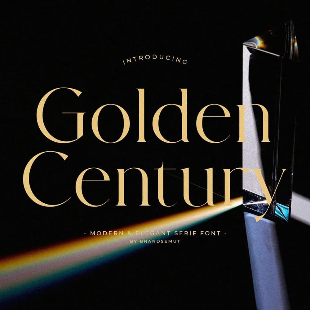 فونت انگلیسی golden century