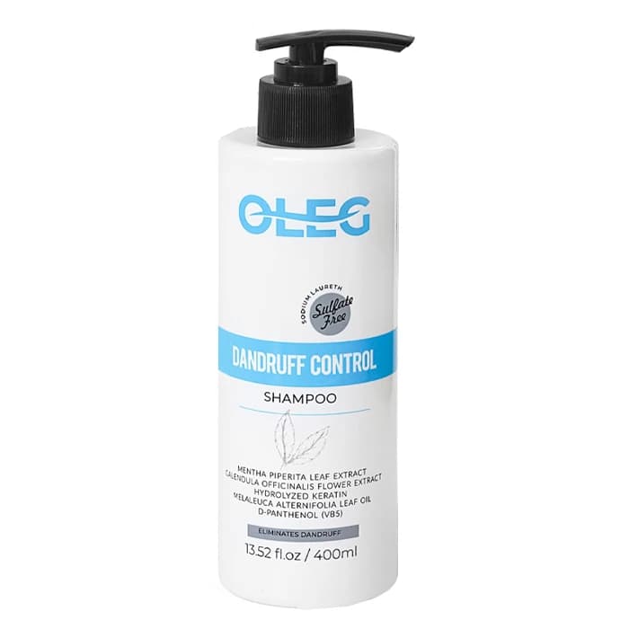 شامپو ضد شوره مو اولگ مدل کالندولا CALENDULA فری سولفات مناسب برای موهای شوره دار حجم 400 میلی لیتر