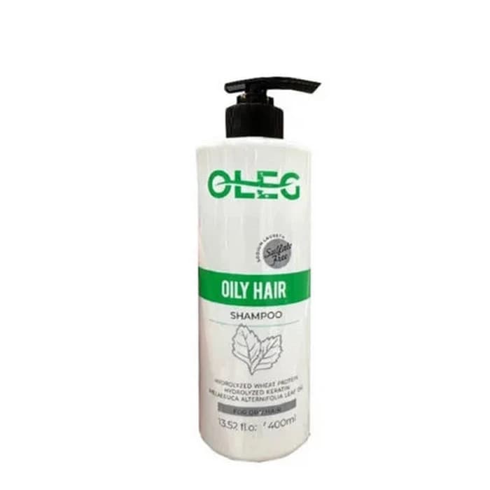 شامپو مو اولگ مدل Oily Hair فری سولفات حجم دهنده مناسب برای موهای چرب حجم 400 میلی لیتر — تصویر ۲